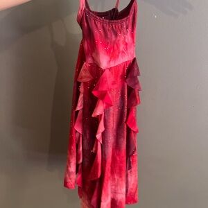 A children’s dance recital dress used one time